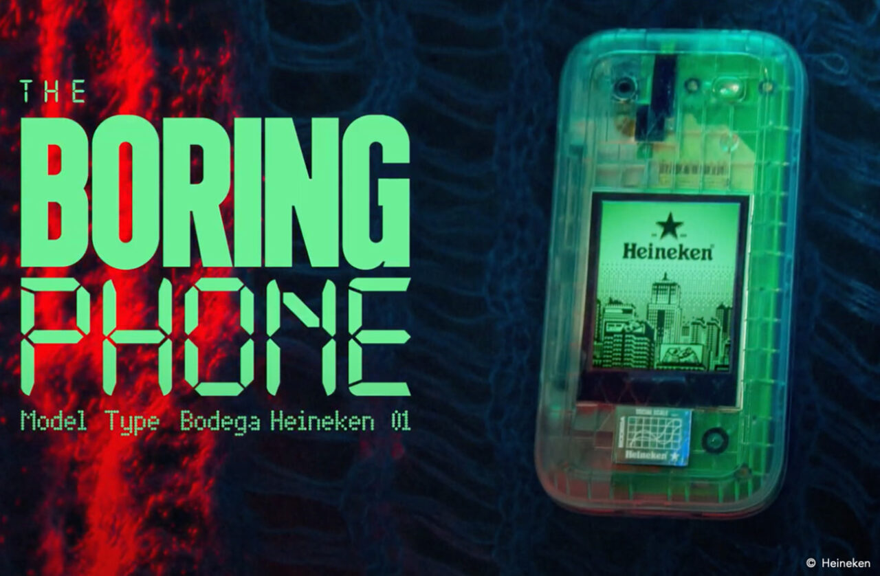 Heineken e Bodega lanciano il loro “Boring Phone”